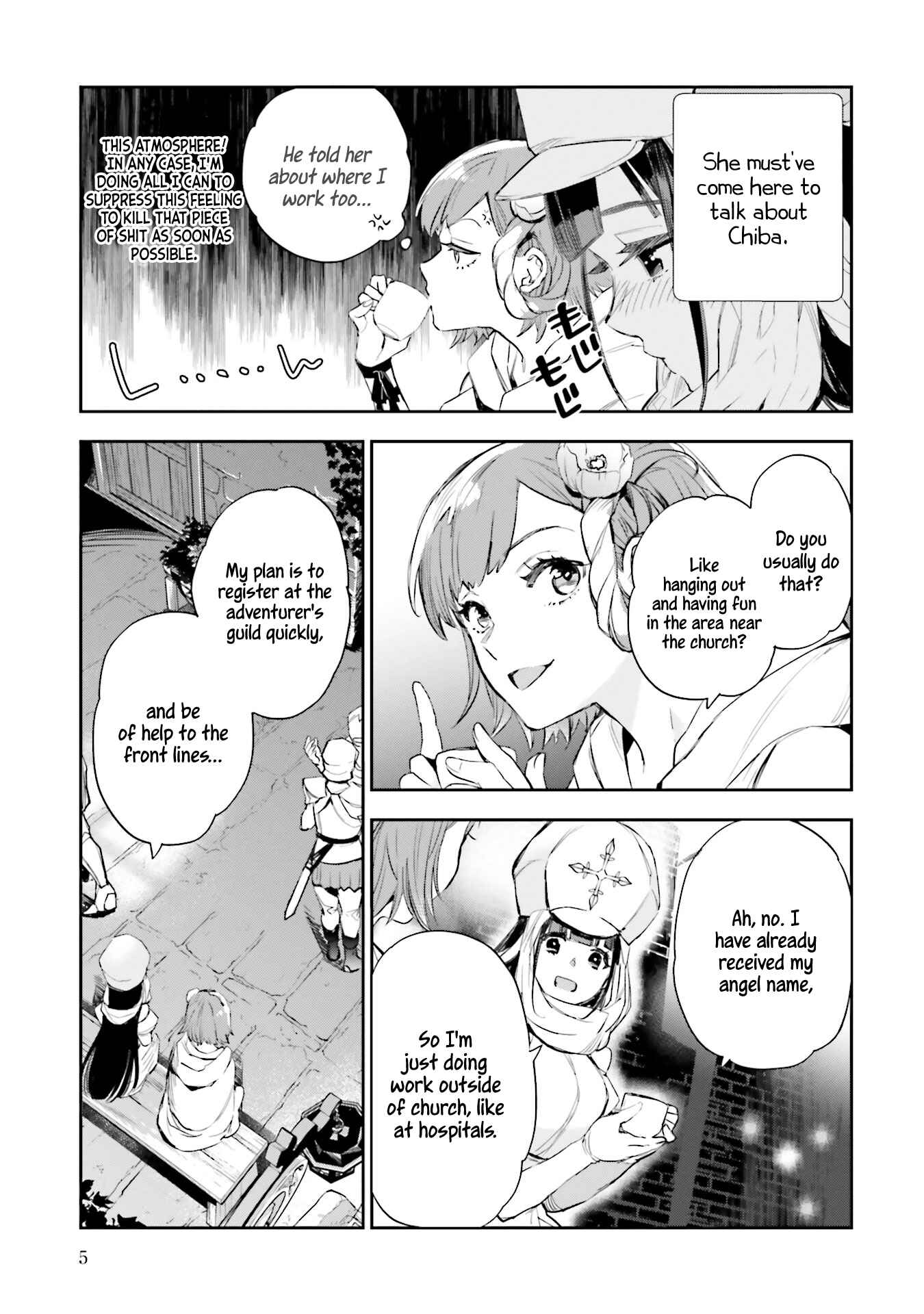 Page 3 Chapter 5 JK Haru is a Sex Worker in Another World