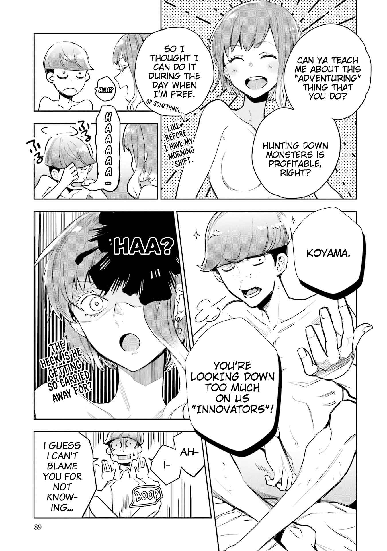 Page 6 Chapter 3 JK Haru is a Sex Worker in Another World