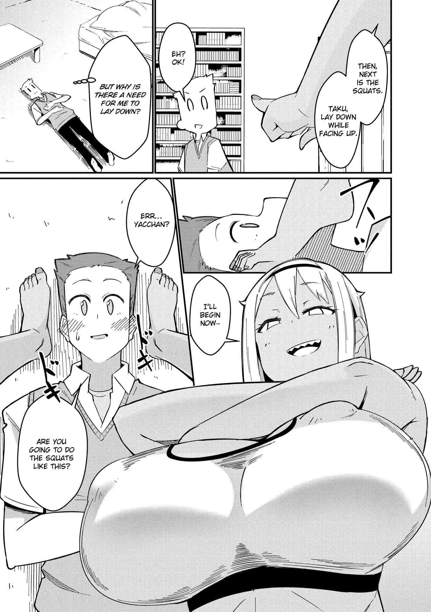Page 13 Chapter 5 Kintore Joshi to Ecchi na Micchaku Training Shichaimashita