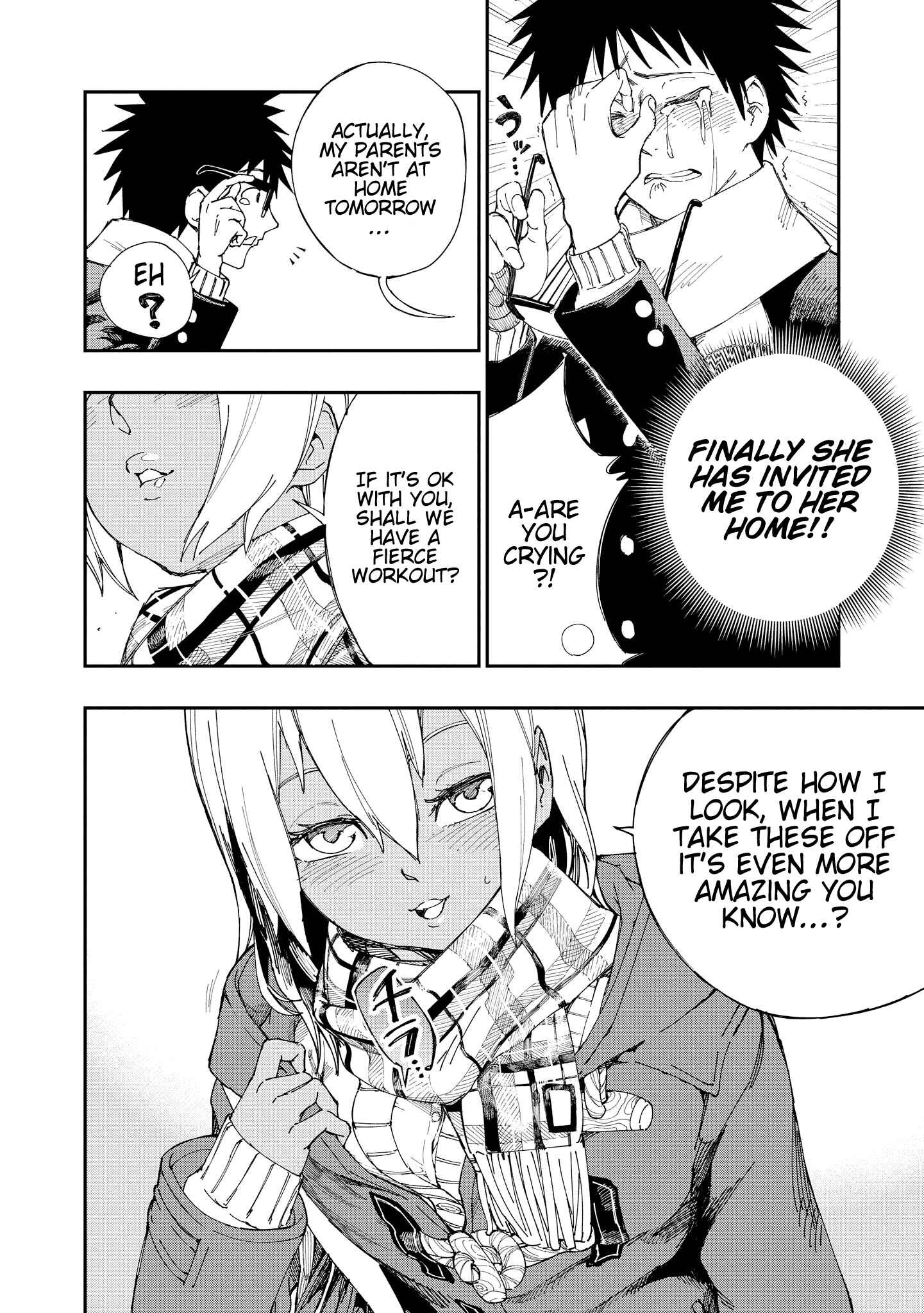 Page 4 Chapter 2 Kintore Joshi to Ecchi na Micchaku Training Shichaimashita