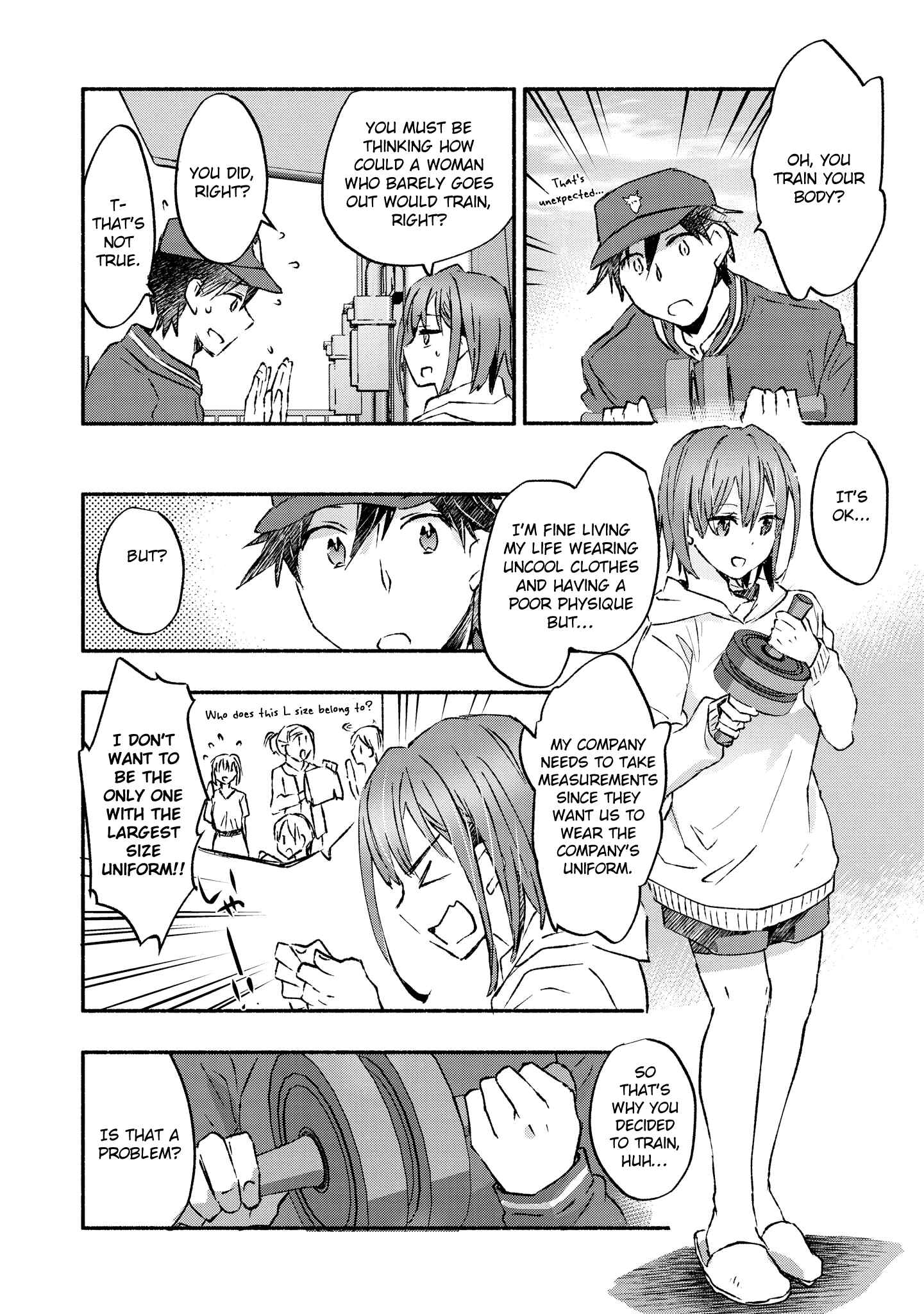 Page 3 Chapter 7 Kintore Joshi to Ecchi na Micchaku Training Shichaimashita