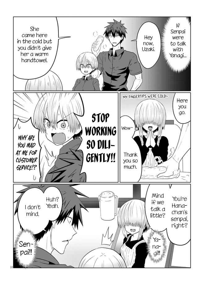 Page 10 Chapter 54 Uzaki-chan wa Asobitai!