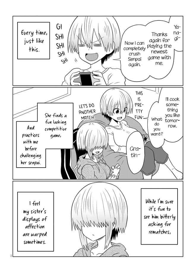 Page 2 Chapter 54 Uzaki-chan wa Asobitai!