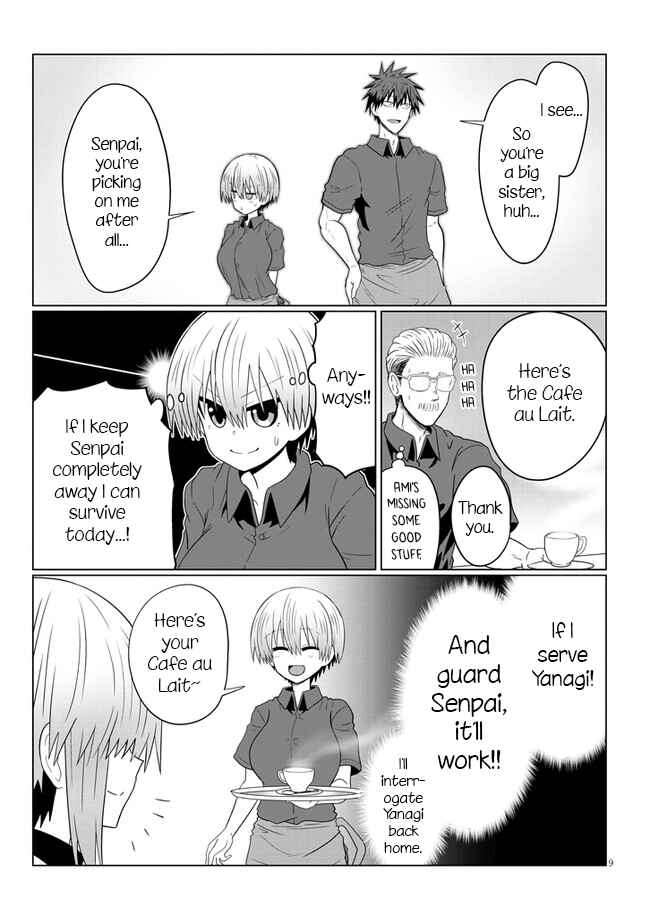 Page 9 Chapter 54 Uzaki-chan wa Asobitai!