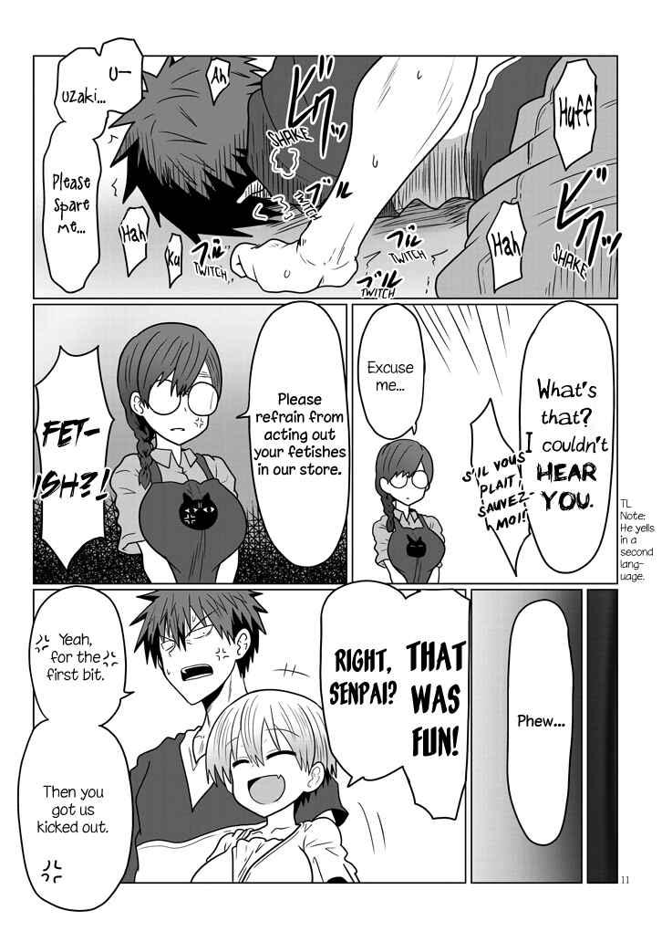 Page 11 Chapter 21 Uzaki-chan wa Asobitai!