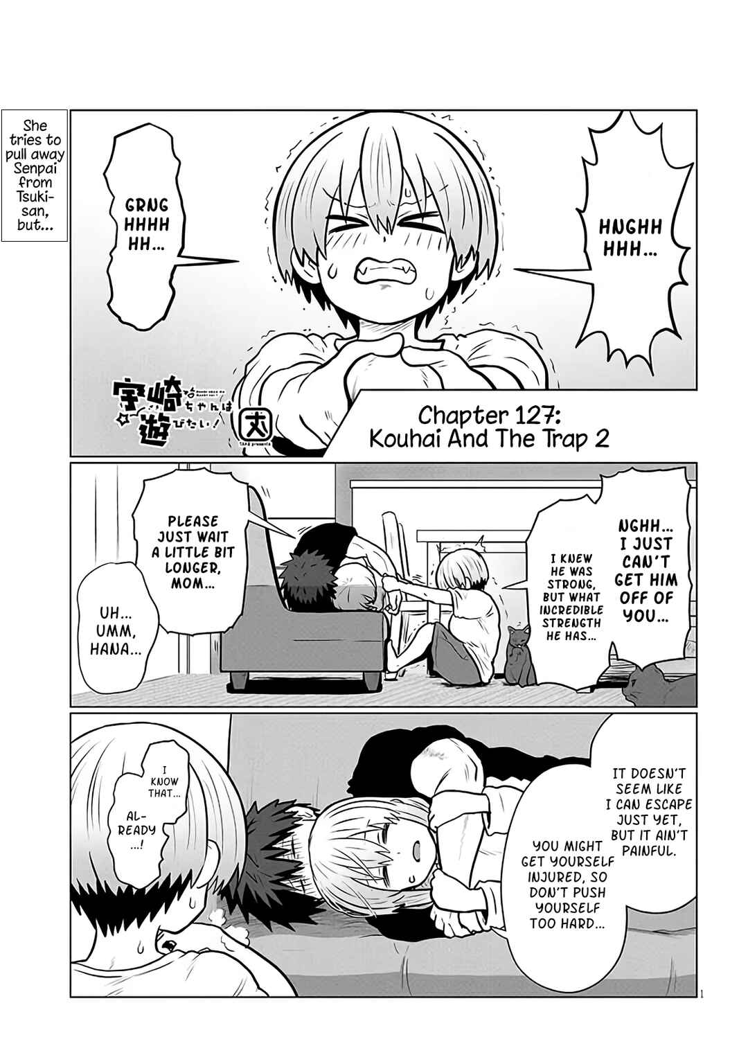 Page 1 Chapter 127 Uzaki-chan wa Asobitai!
