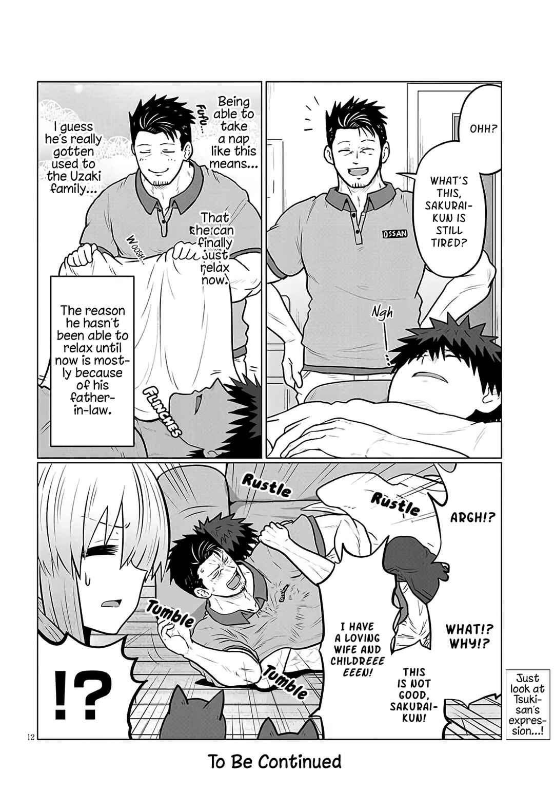 Page 12 Chapter 127 Uzaki-chan wa Asobitai!