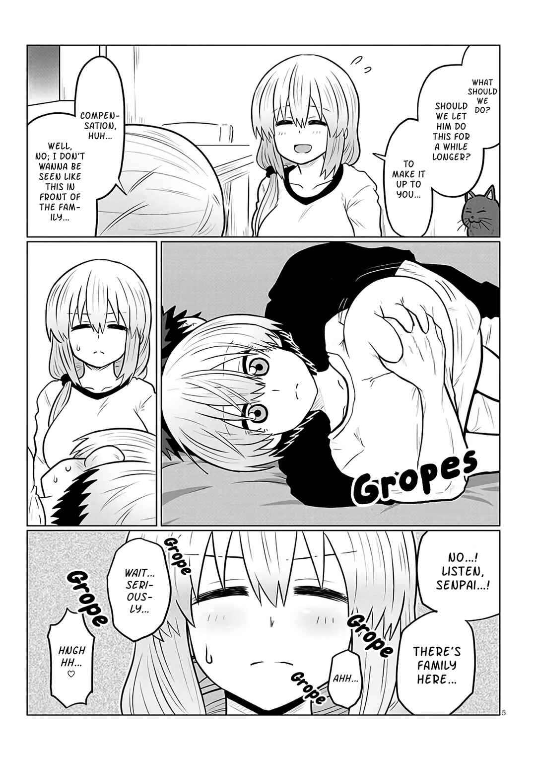 Page 5 Chapter 127 Uzaki-chan wa Asobitai!