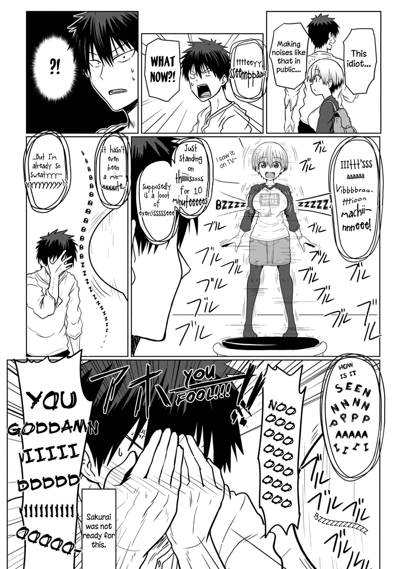 Page 4 Chapter 3.1 Uzaki-chan wa Asobitai!