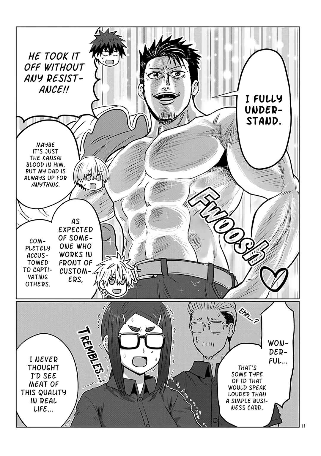 Page 11 Chapter 124 Uzaki-chan wa Asobitai!