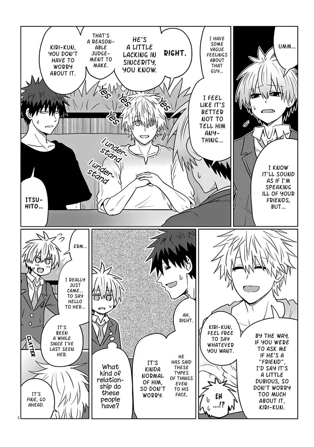 Page 4 Chapter 124 Uzaki-chan wa Asobitai!