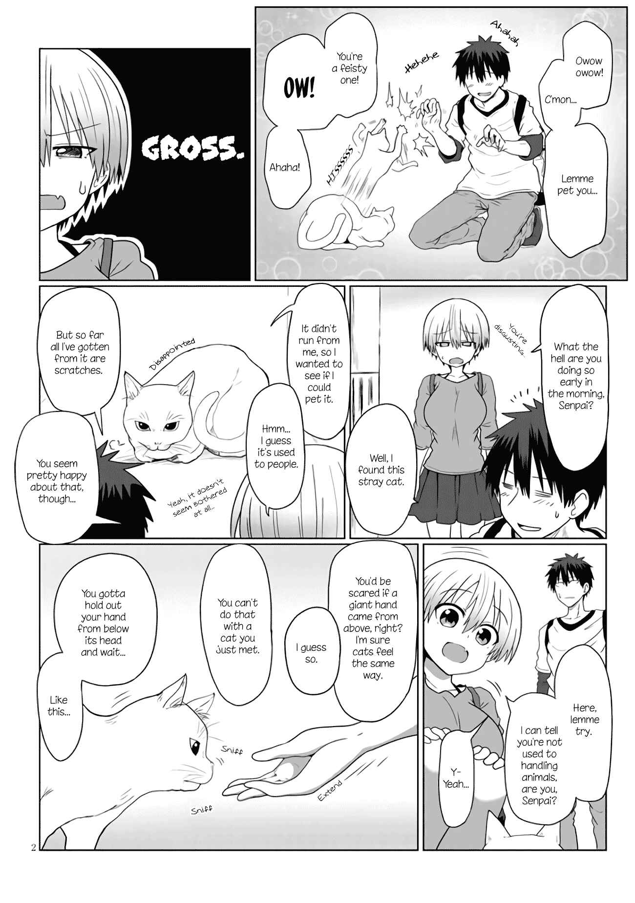 Page 2 Chapter 6 Uzaki-chan wa Asobitai!