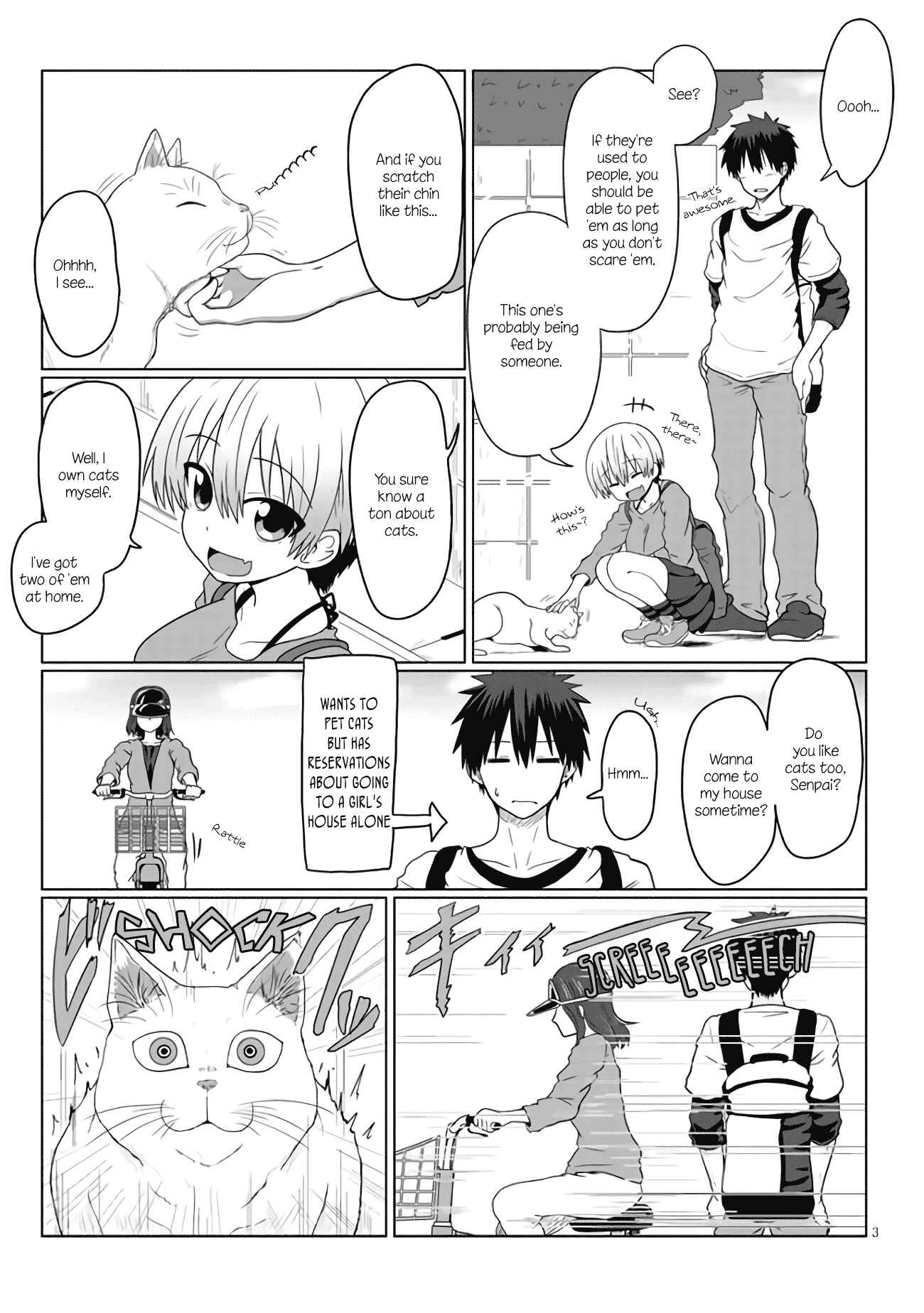 Page 3 Chapter 6 Uzaki-chan wa Asobitai!
