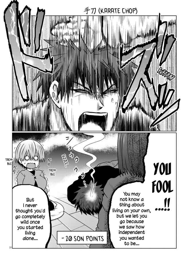 Page 10 Chapter 76 Uzaki-chan wa Asobitai!