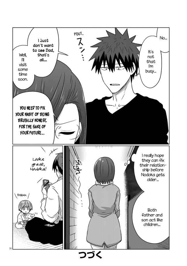 Page 16 Chapter 76 Uzaki-chan wa Asobitai!