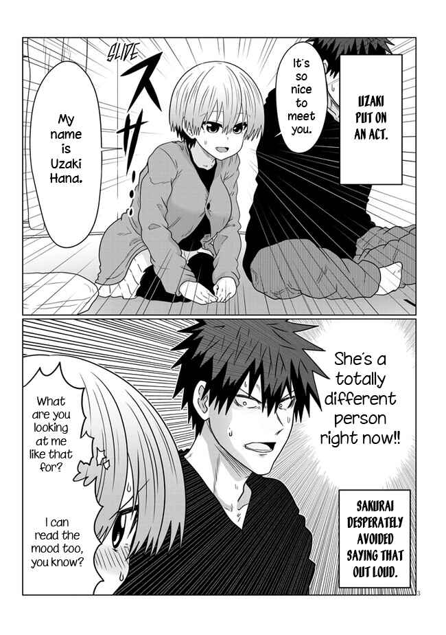 Page 3 Chapter 76 Uzaki-chan wa Asobitai!