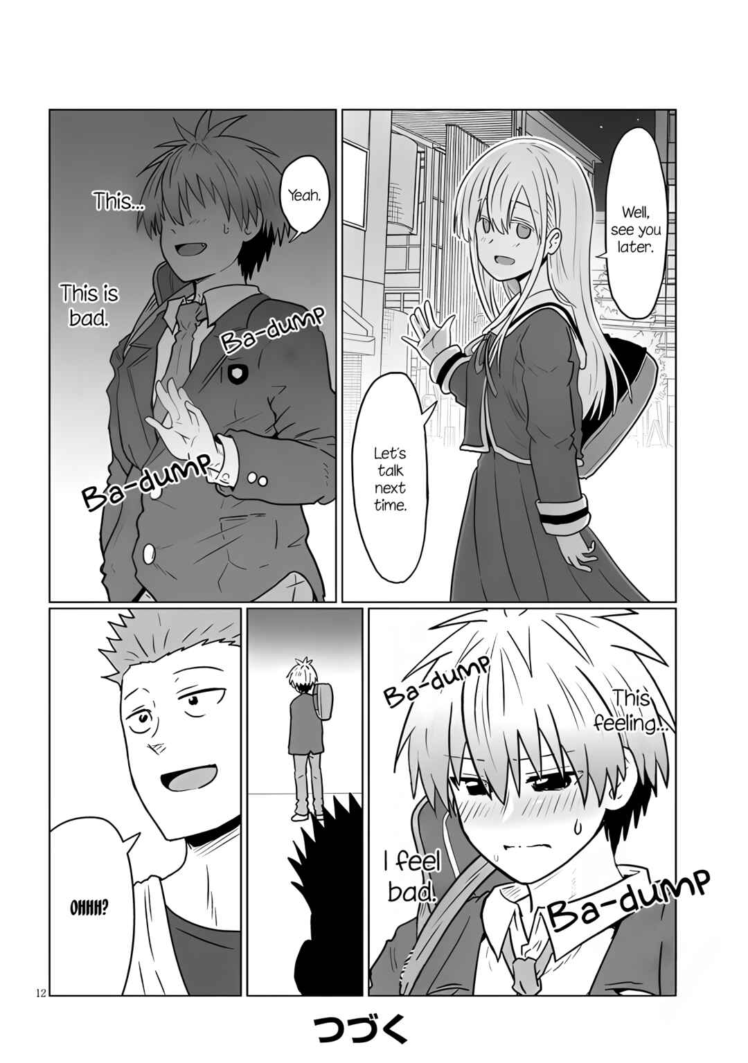 Page 12 Chapter 122 Uzaki-chan wa Asobitai!