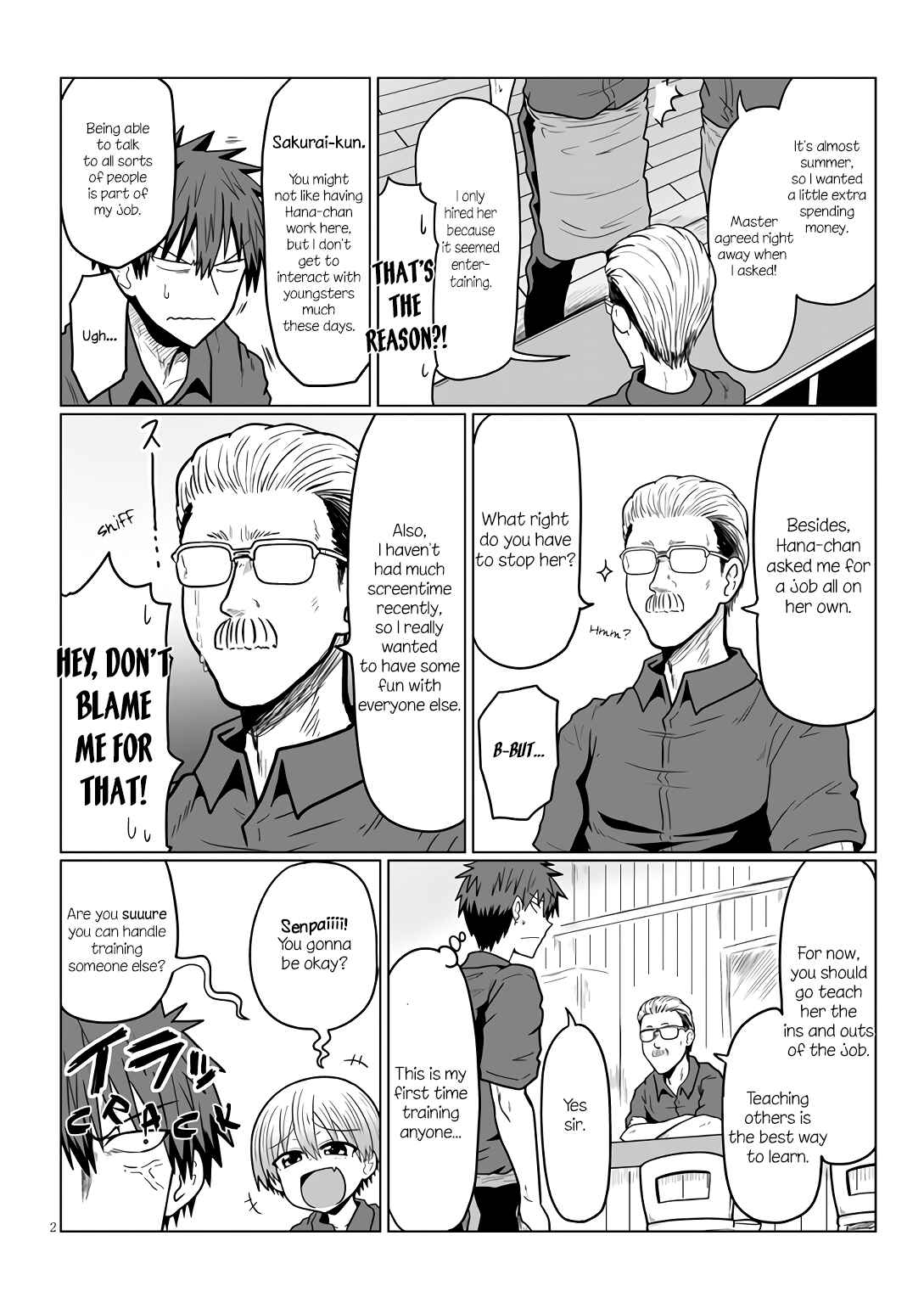 Page 2 Chapter 18 Uzaki-chan wa Asobitai!