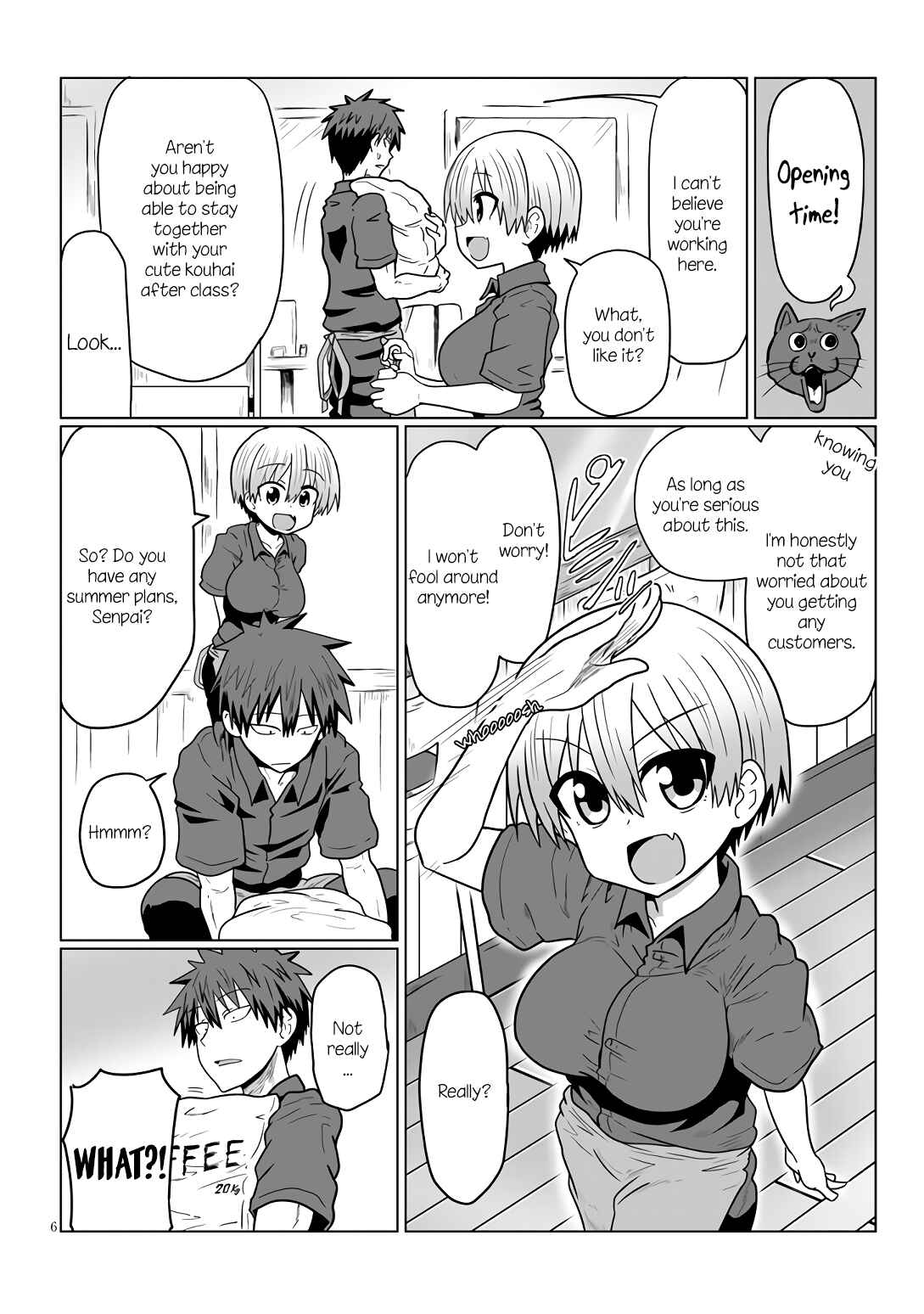 Page 6 Chapter 18 Uzaki-chan wa Asobitai!