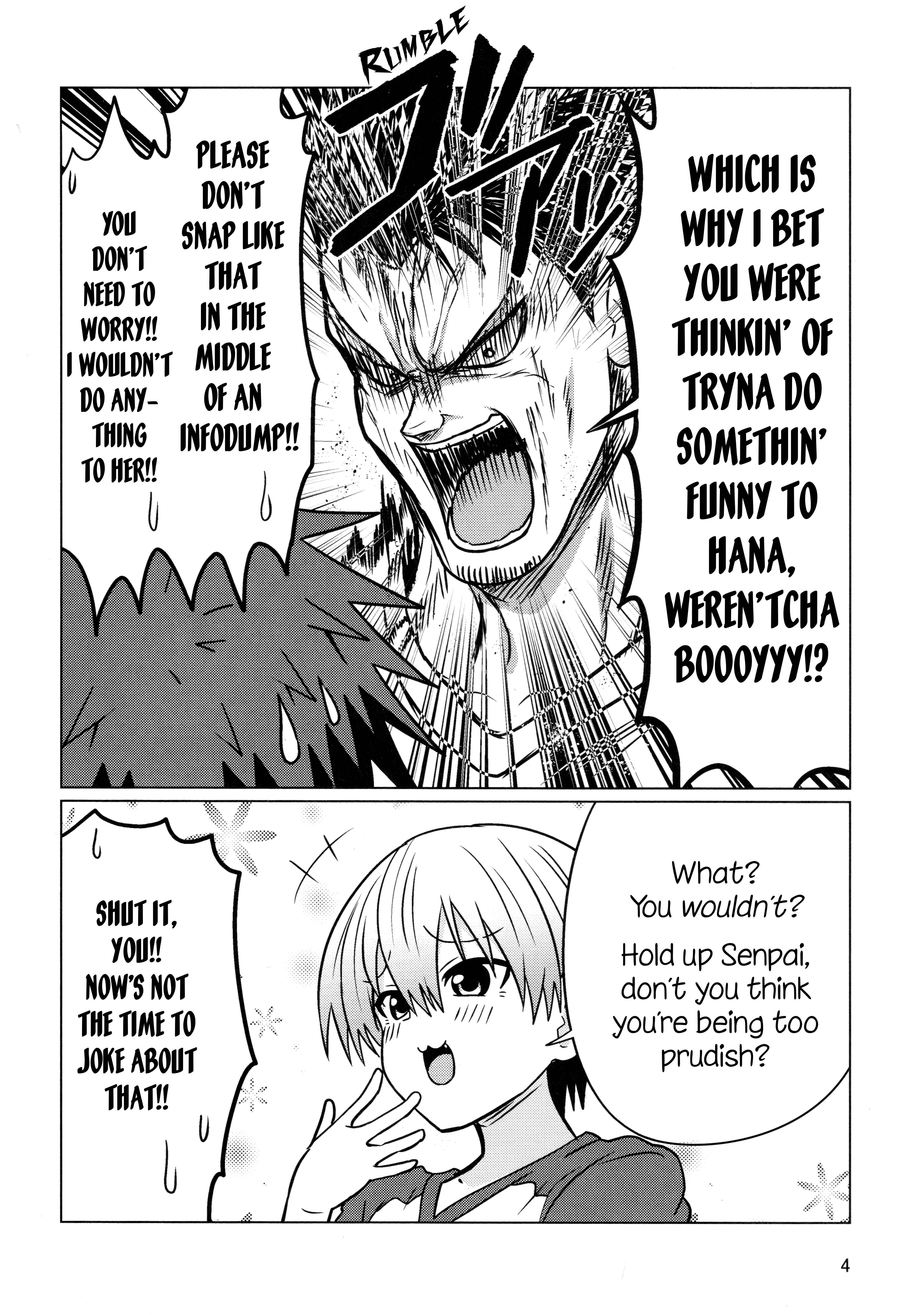 Page 4 Chapter 72.5 Uzaki-chan wa Asobitai!