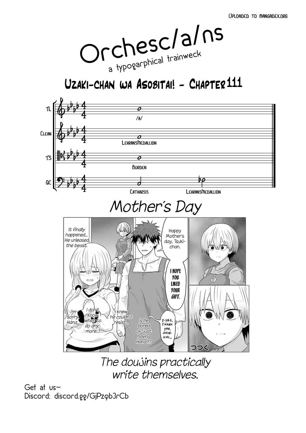 Page 13 Chapter 111 Uzaki-chan wa Asobitai!