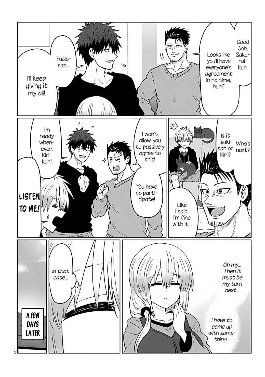 Page 2 Chapter 111 Uzaki-chan wa Asobitai!