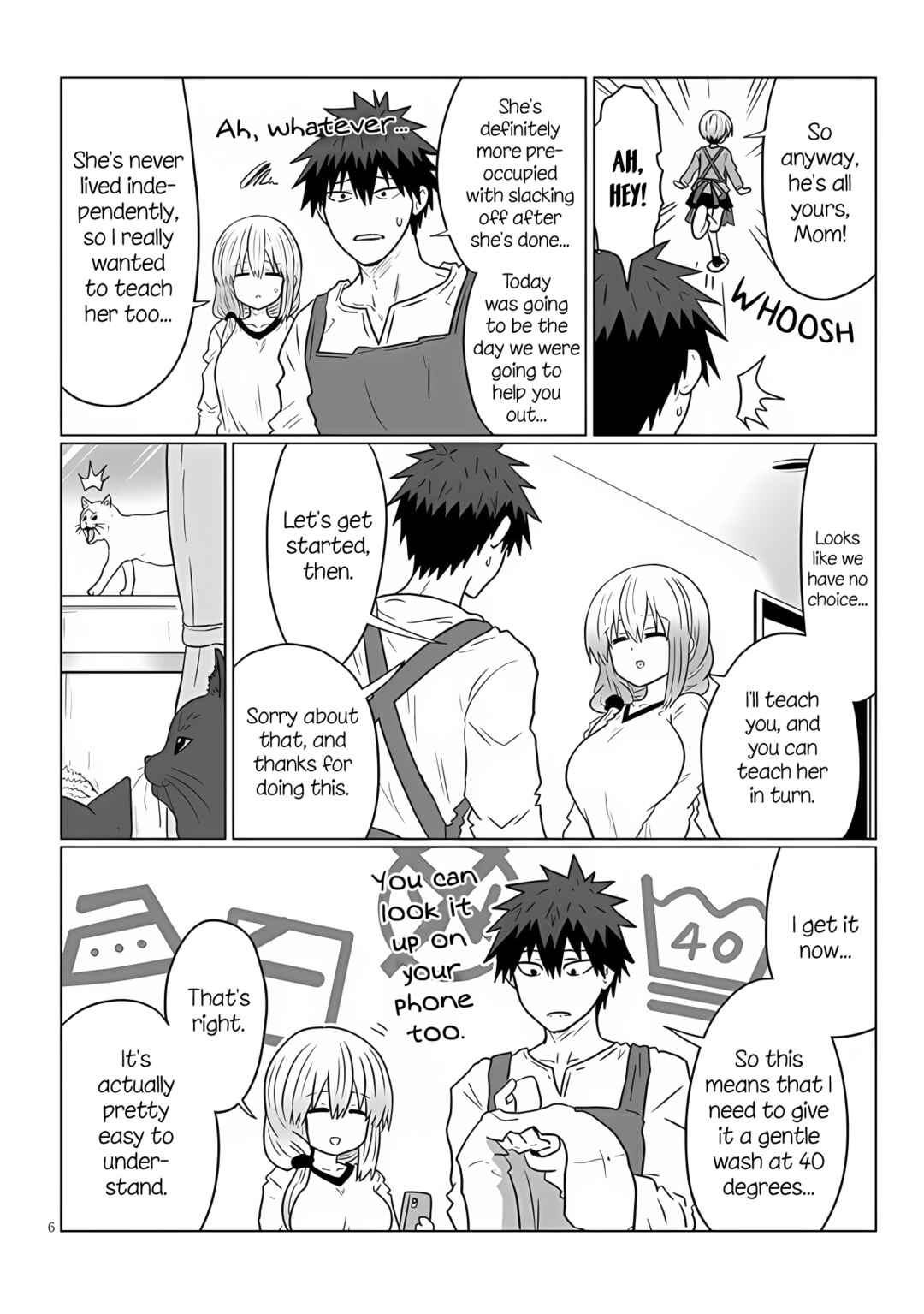 Page 6 Chapter 111 Uzaki-chan wa Asobitai!