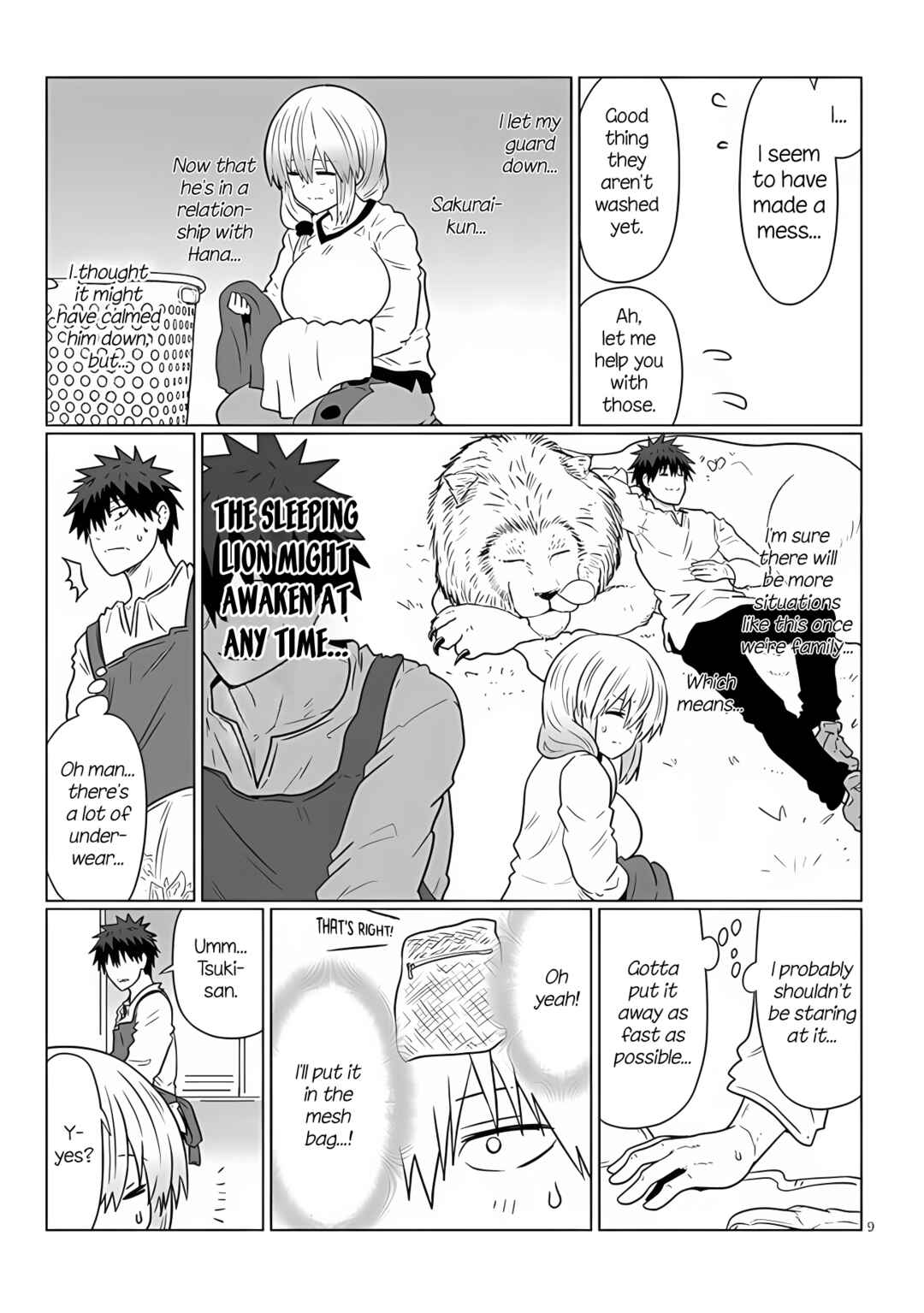 Page 9 Chapter 111 Uzaki-chan wa Asobitai!