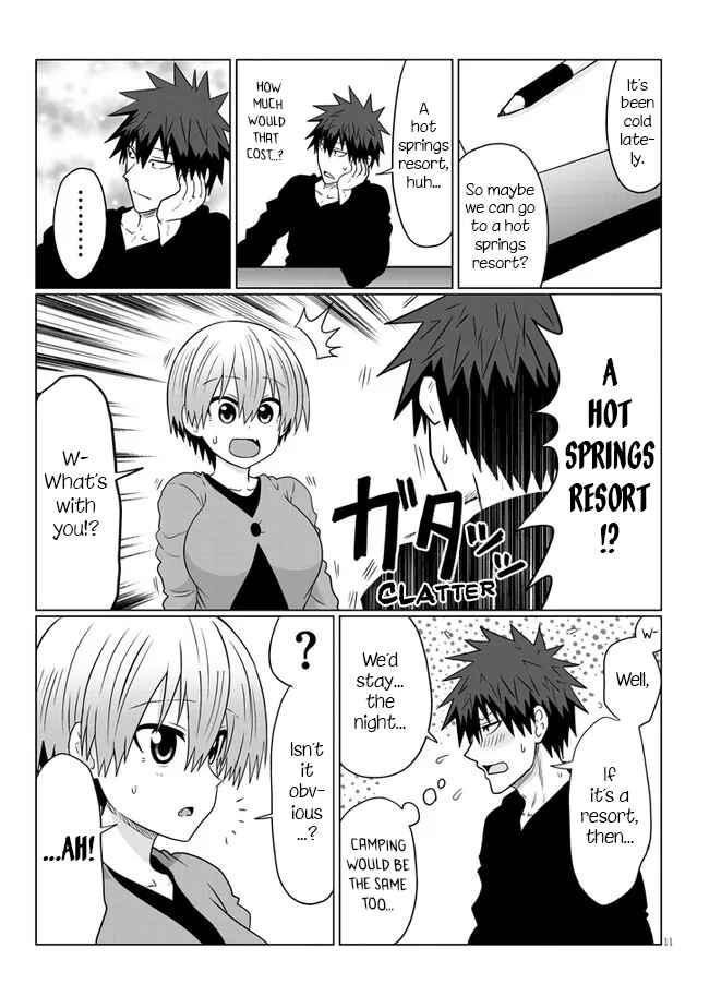 Page 11 Chapter 75 Uzaki-chan wa Asobitai!