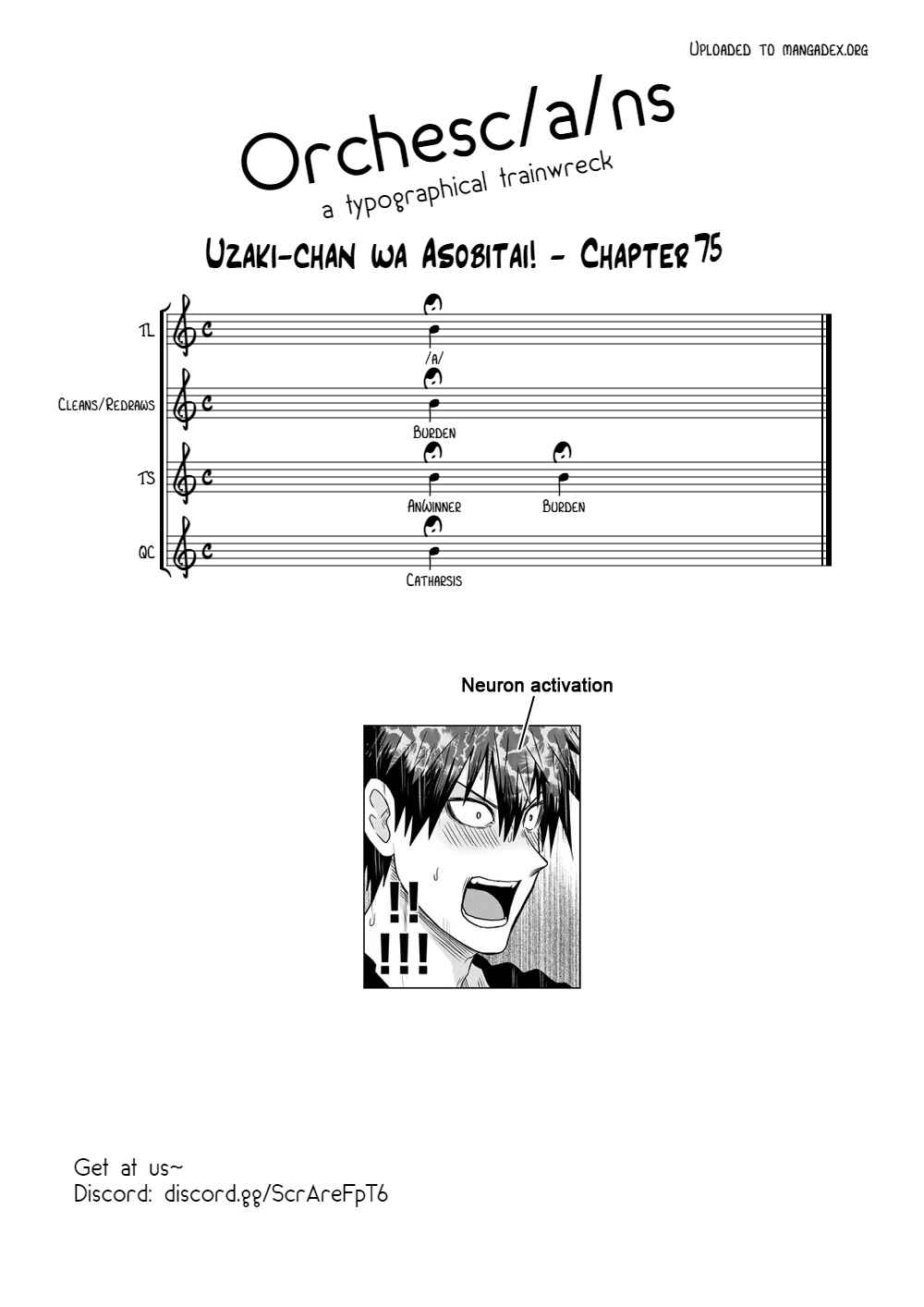 Page 17 Chapter 75 Uzaki-chan wa Asobitai!