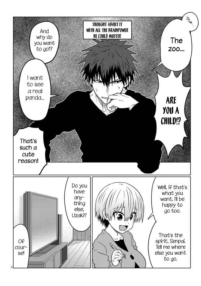 Page 8 Chapter 75 Uzaki-chan wa Asobitai!
