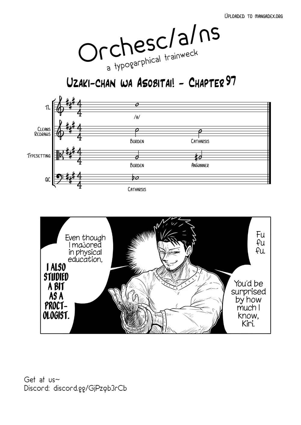 Page 13 Chapter 97 Uzaki-chan wa Asobitai!