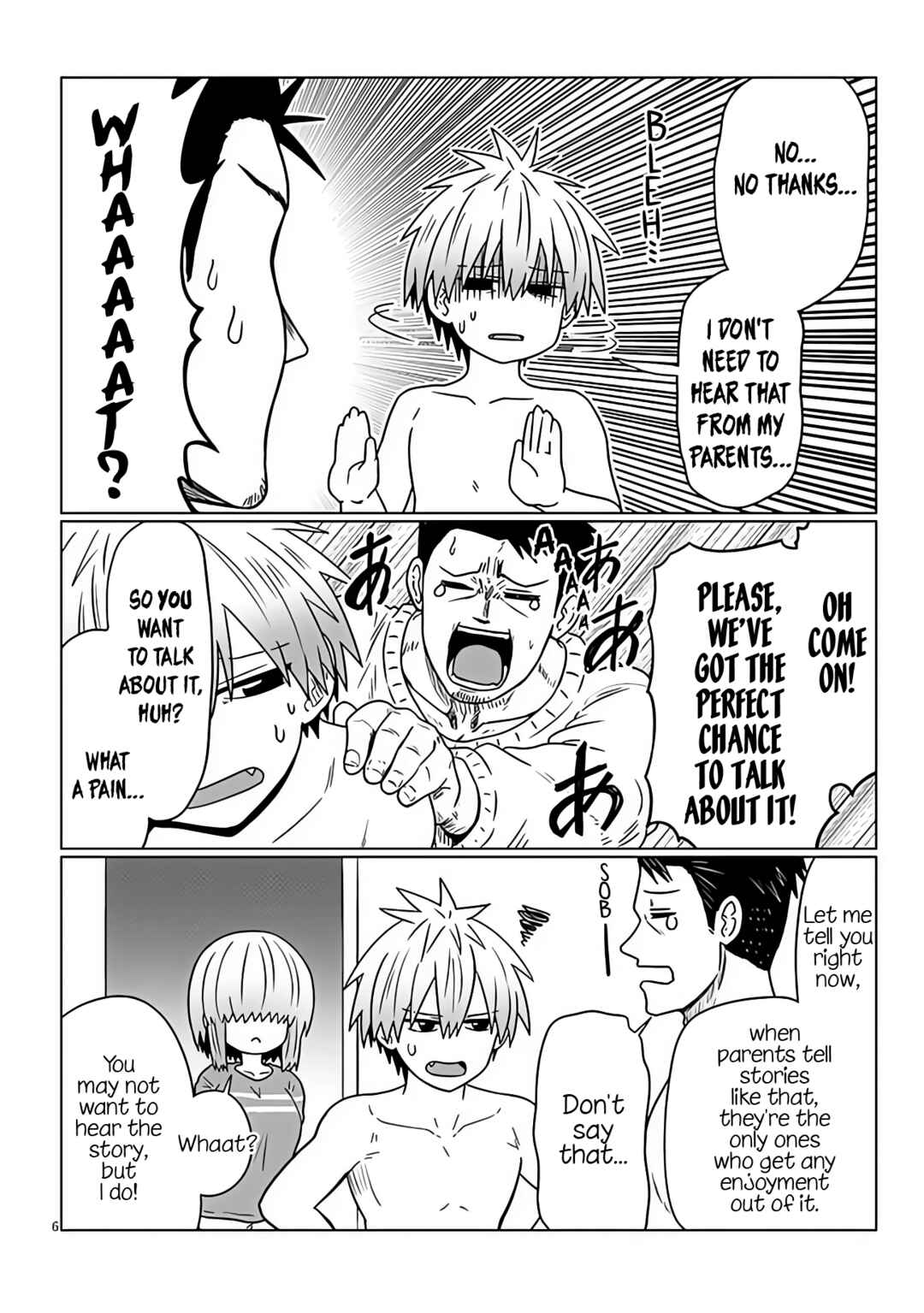 Page 6 Chapter 97 Uzaki-chan wa Asobitai!