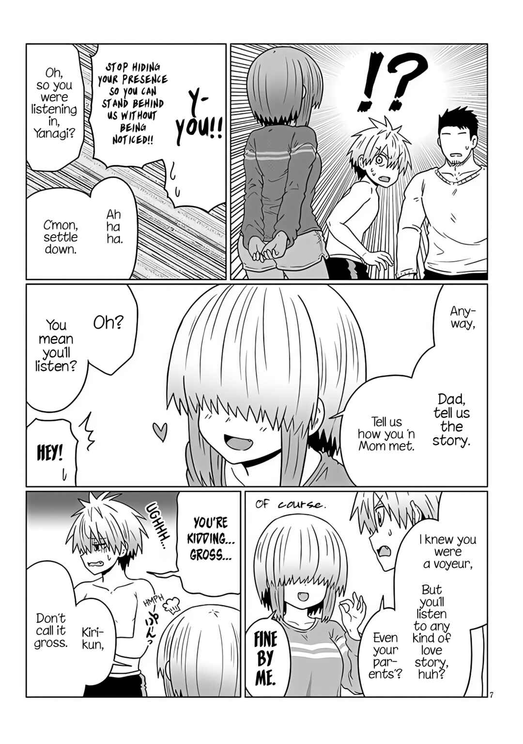 Page 7 Chapter 97 Uzaki-chan wa Asobitai!