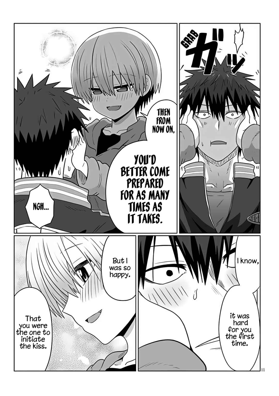 Page 11 Chapter 94 Uzaki-chan wa Asobitai!