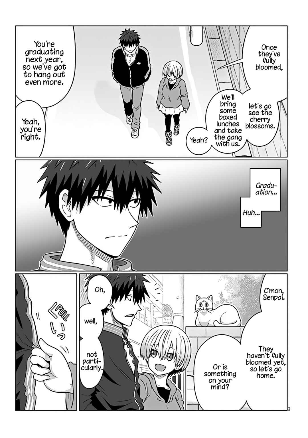 Page 3 Chapter 94 Uzaki-chan wa Asobitai!