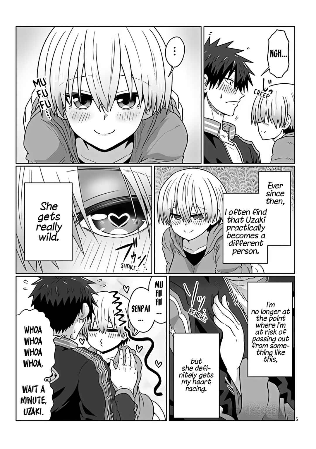 Page 5 Chapter 94 Uzaki-chan wa Asobitai!