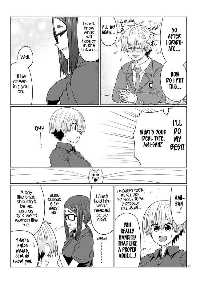 Page 13 Chapter 82 Uzaki-chan wa Asobitai!