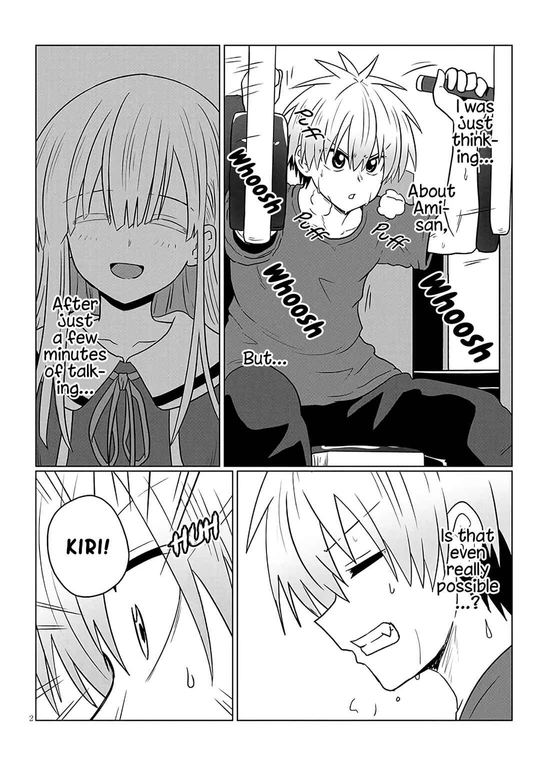 Page 2 Chapter 123 Uzaki-chan wa Asobitai!