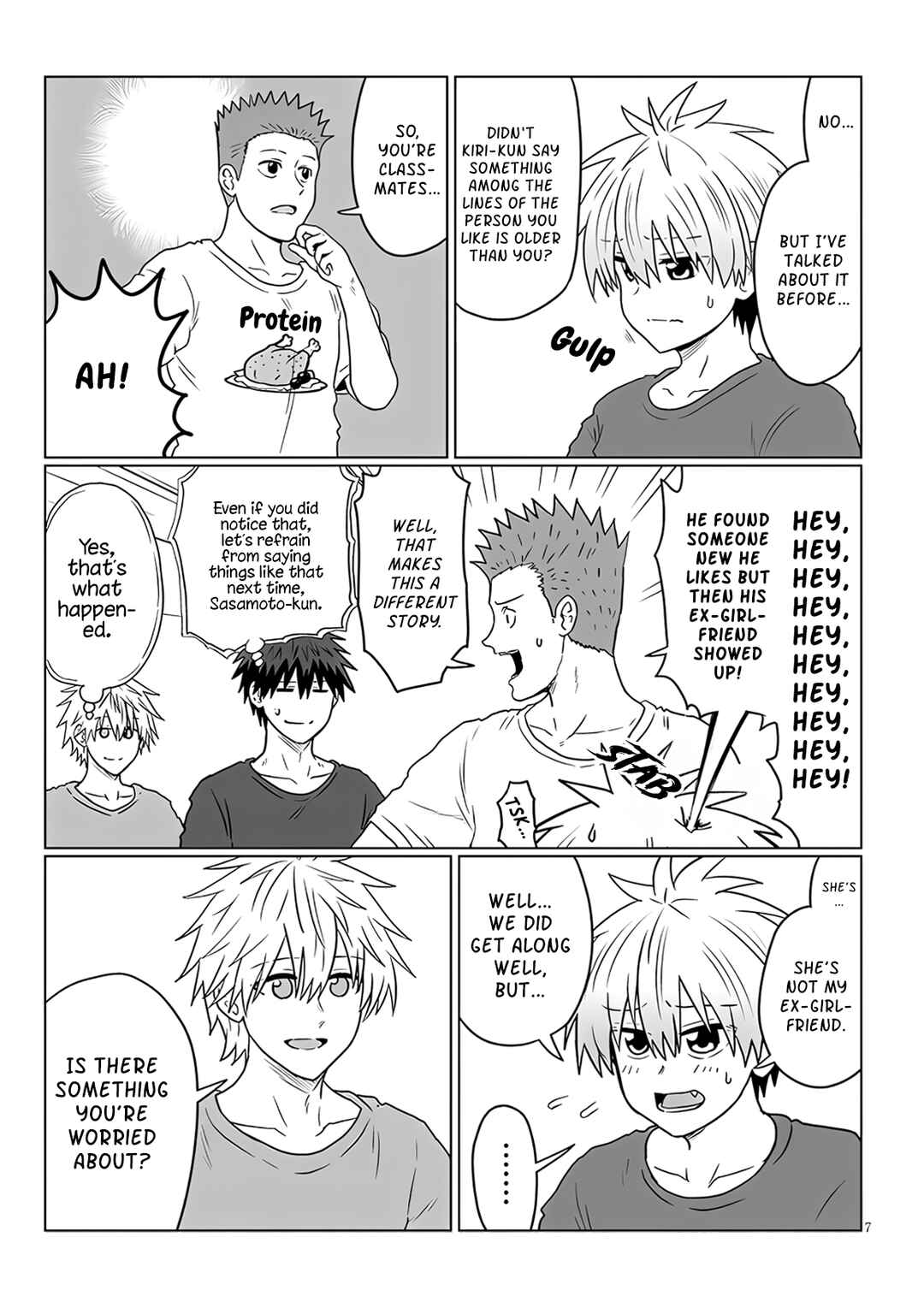 Page 7 Chapter 123 Uzaki-chan wa Asobitai!