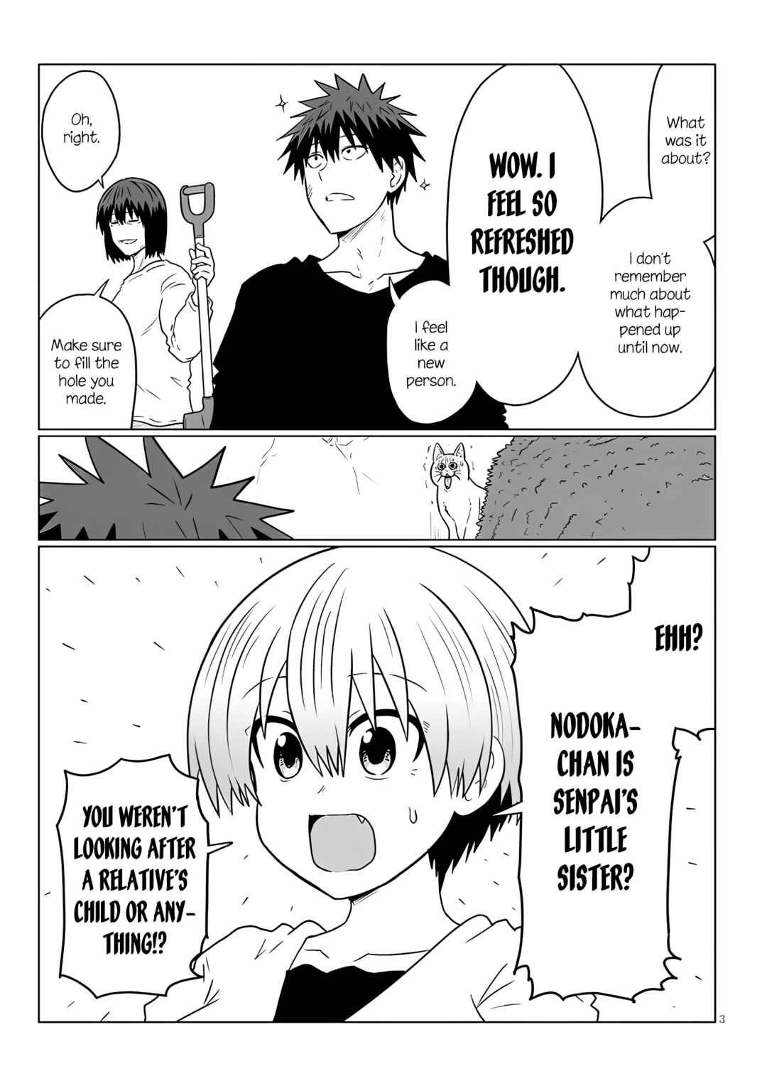 Page 3 Chapter 119 Uzaki-chan wa Asobitai!