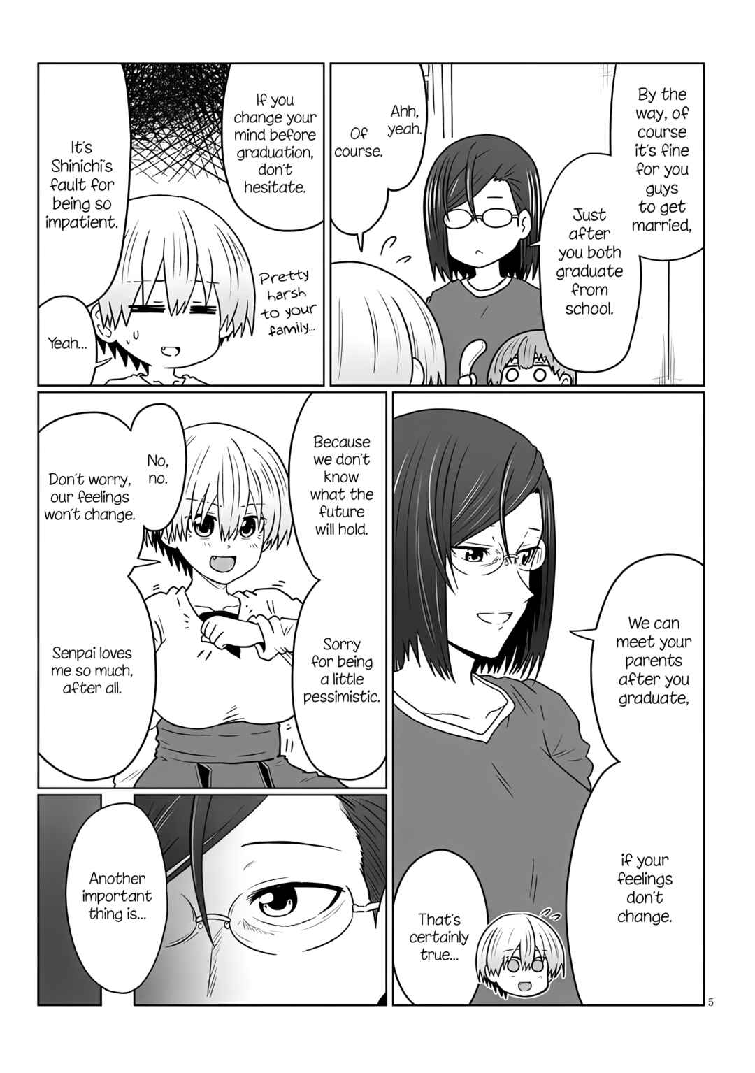 Page 5 Chapter 119 Uzaki-chan wa Asobitai!