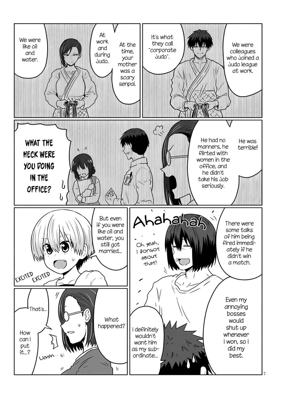 Page 7 Chapter 119 Uzaki-chan wa Asobitai!