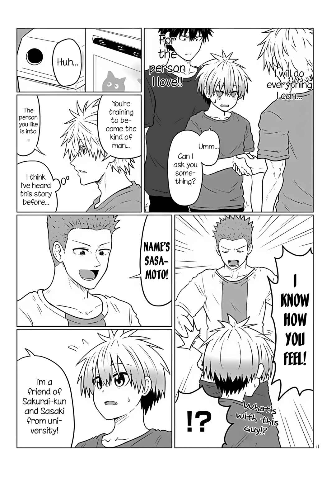 Page 11 Chapter 112 Uzaki-chan wa Asobitai!