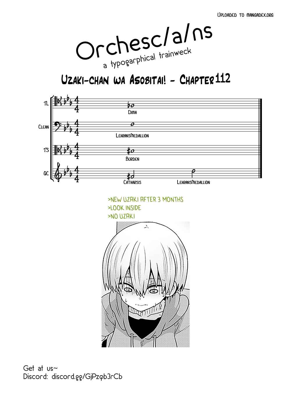 Page 13 Chapter 112 Uzaki-chan wa Asobitai!
