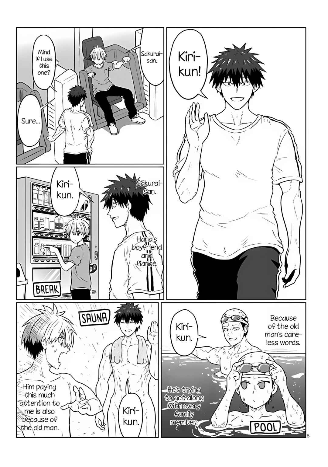 Page 5 Chapter 112 Uzaki-chan wa Asobitai!