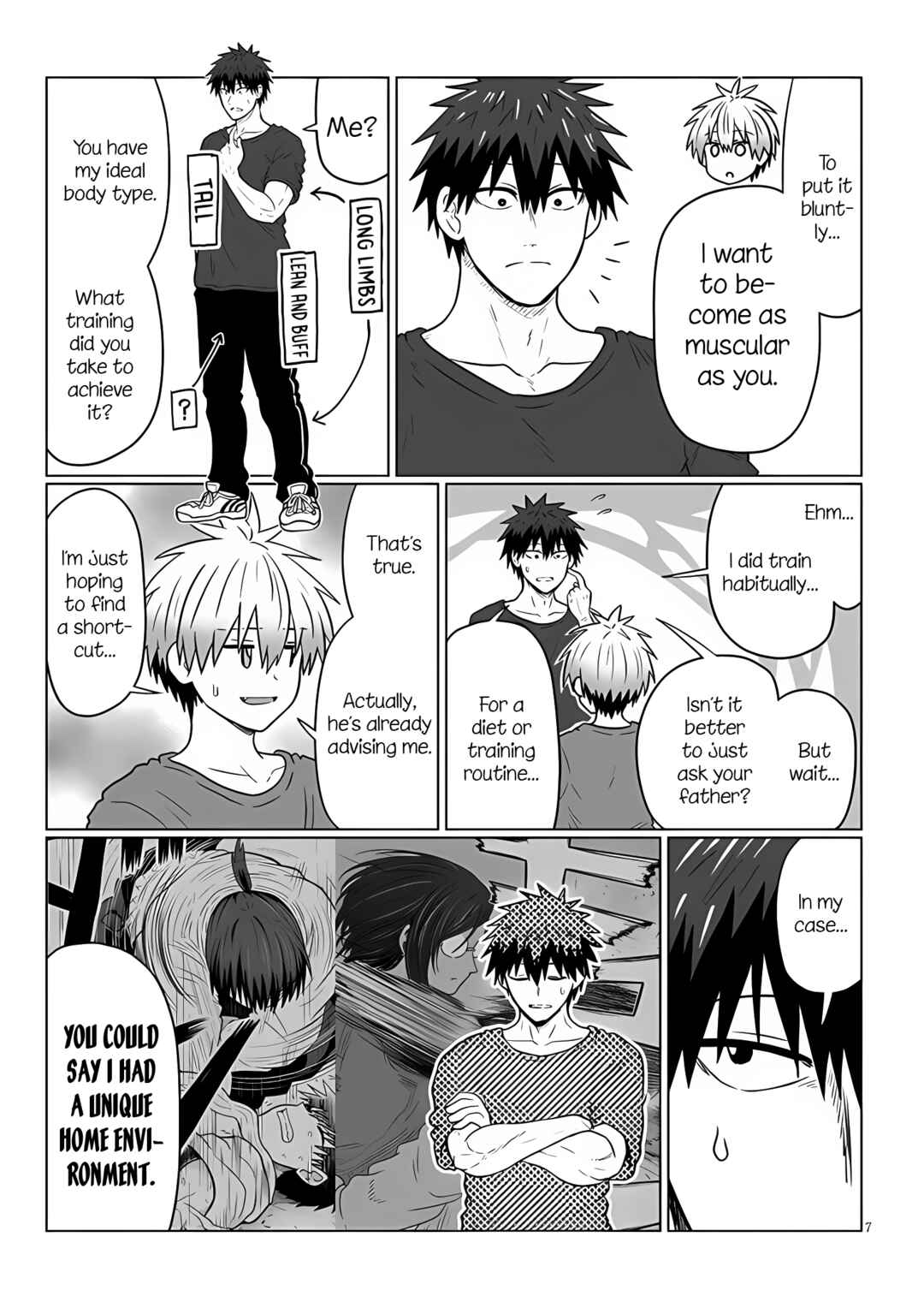 Page 7 Chapter 112 Uzaki-chan wa Asobitai!