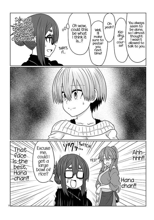 Page 8 Chapter 78 Uzaki-chan wa Asobitai!