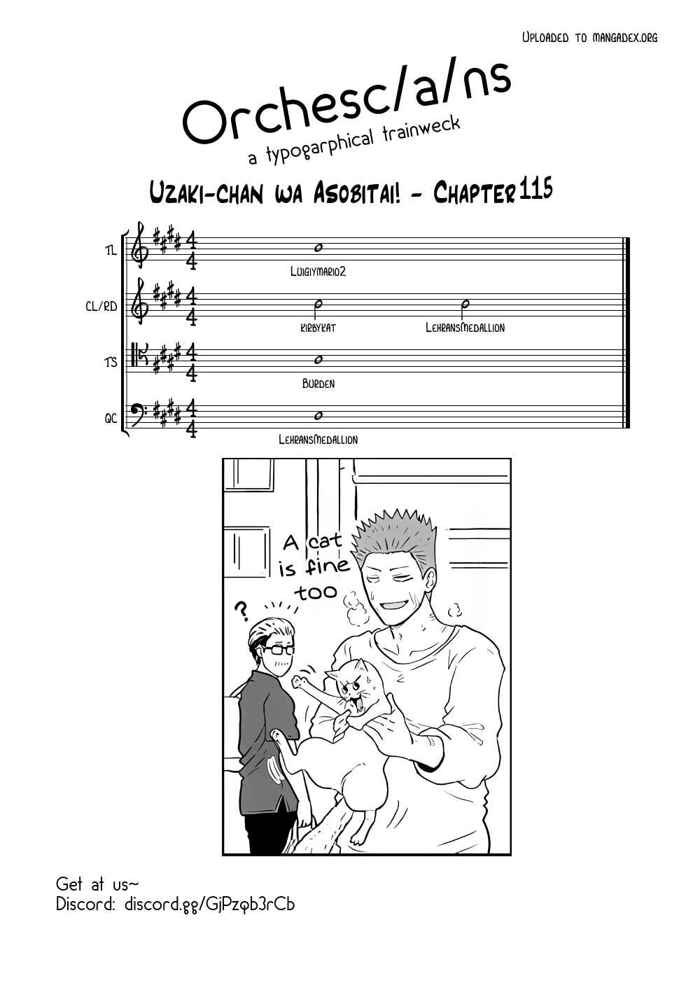 Page 15 Chapter 115 Uzaki-chan wa Asobitai!