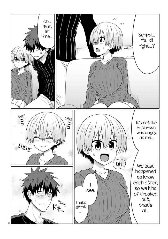 Page 14 Chapter 65 Uzaki-chan wa Asobitai!